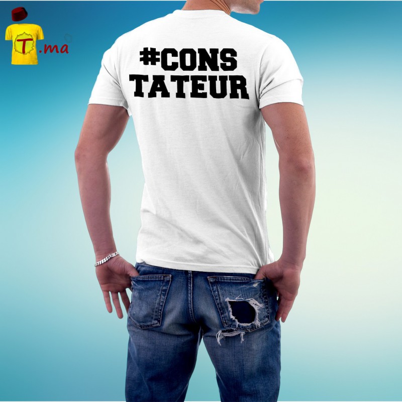 Tshirt homme Constateur