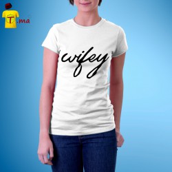 Tshirt femme Wifey