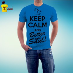 Tshirt homme keep calm and better call Saul