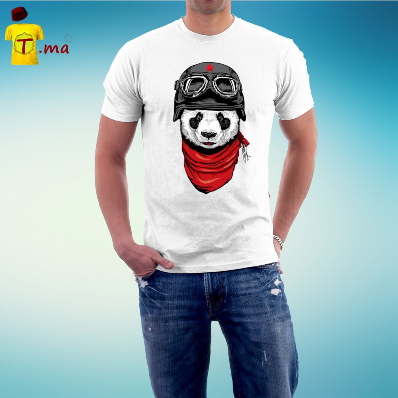 Tshirt homme Pilot Panda