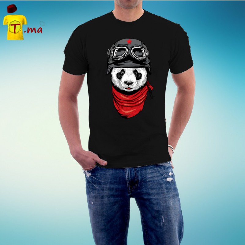 Tshirt homme Pilot Panda