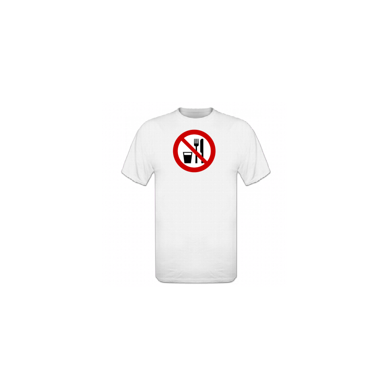 Tshirt homme Ramadan No eating and smoking