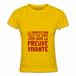 Tshirt de la perfection