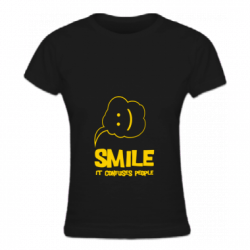 Tshirt smile pour femmes