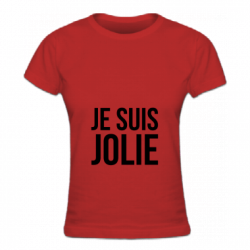 Tshirt je suis jolie pour femmes