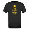 Tshirt homme keep calm and drink atay