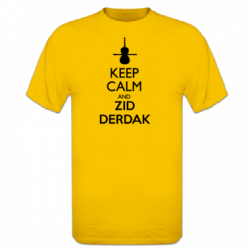 Tshirt homme keep calm and zid derdak