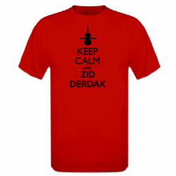 Tshirt homme keep calm and zid derdak