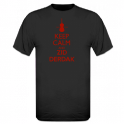 Tshirt homme keep calm and zid derdak