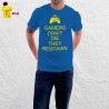 Tshirt homme Gamers don't die they respwn