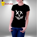 Tshirt femme Smiley Skull
