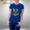 Tshirt femme Smiley Skull