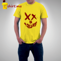 Tshirt homme Smiley Skull