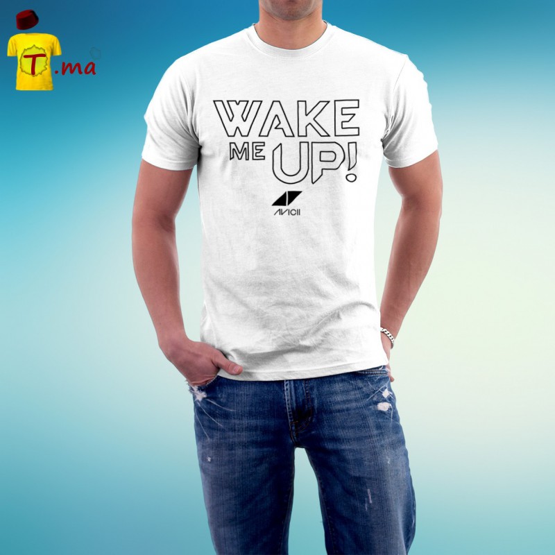 Tshirt homme Wake me up Avicii