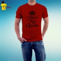 Tshirt homme Shs is my queen