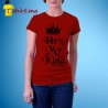 Tshirt femme He is my king