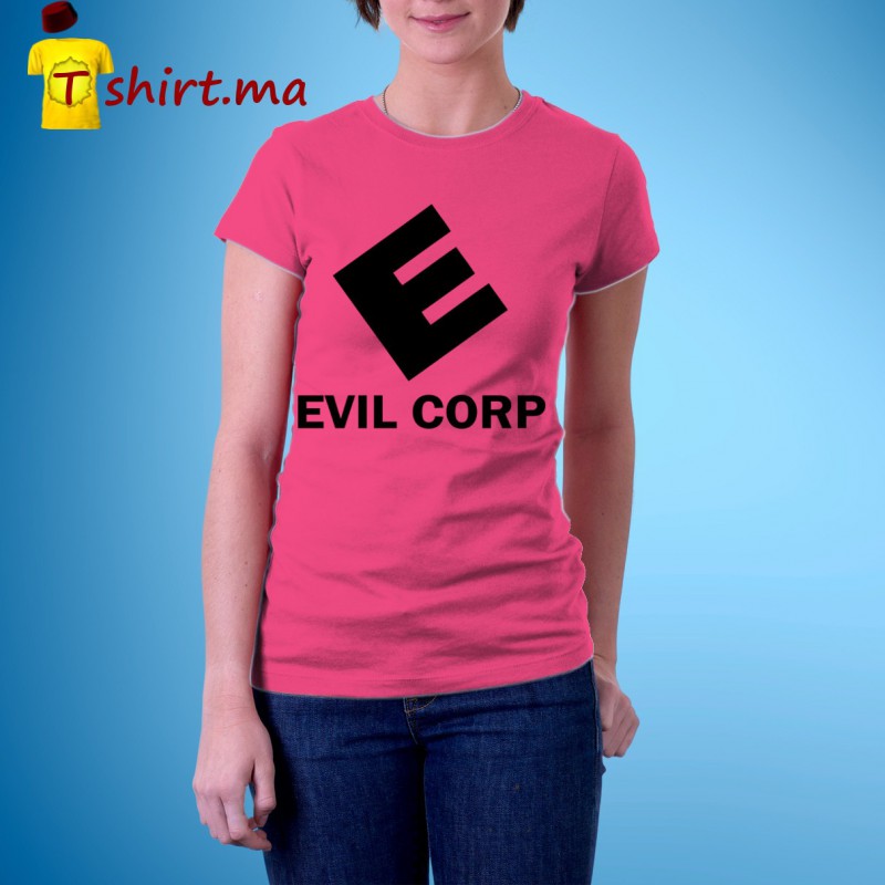 Tshirt femme Evil Corp