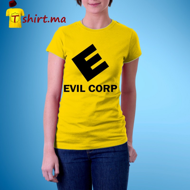 Tshirt femme Evil Corp