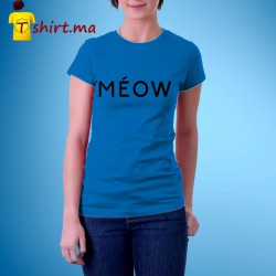 Tshirt femme Meow