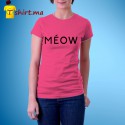 Tshirt femme Meow
