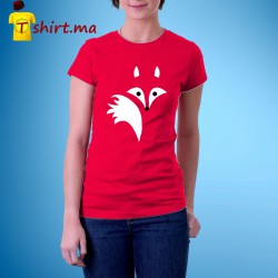 Tshirt femme Renard