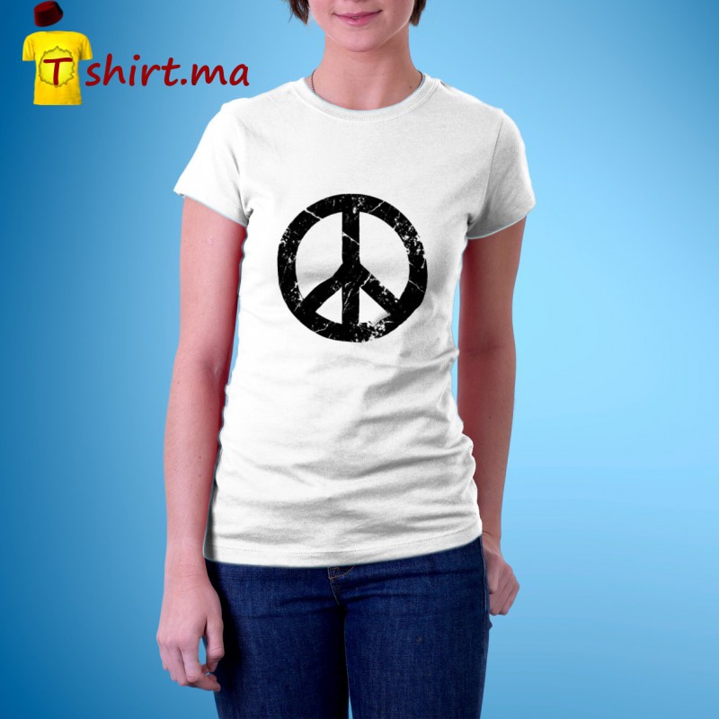 Tshirt femme Peace