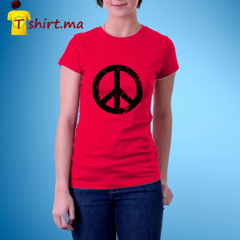 Tshirt femme Peace