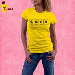 Tshirt femme Genius