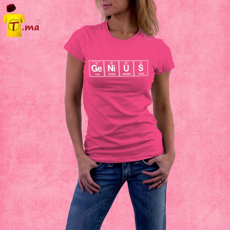 Tshirt femme Genius