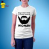 Tshirt femme No beard