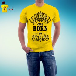 Tshirt homme Legends are born in